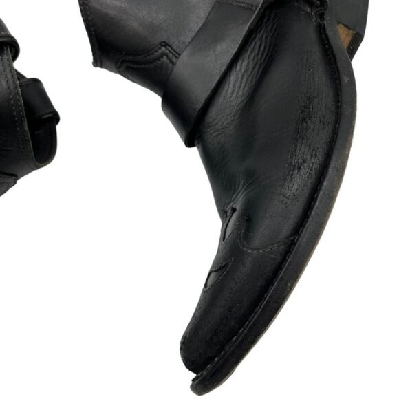 Golden Goose Distress Ankle Boots with Harness Strap Women Size 36 US 6 - Picture 6 of 14